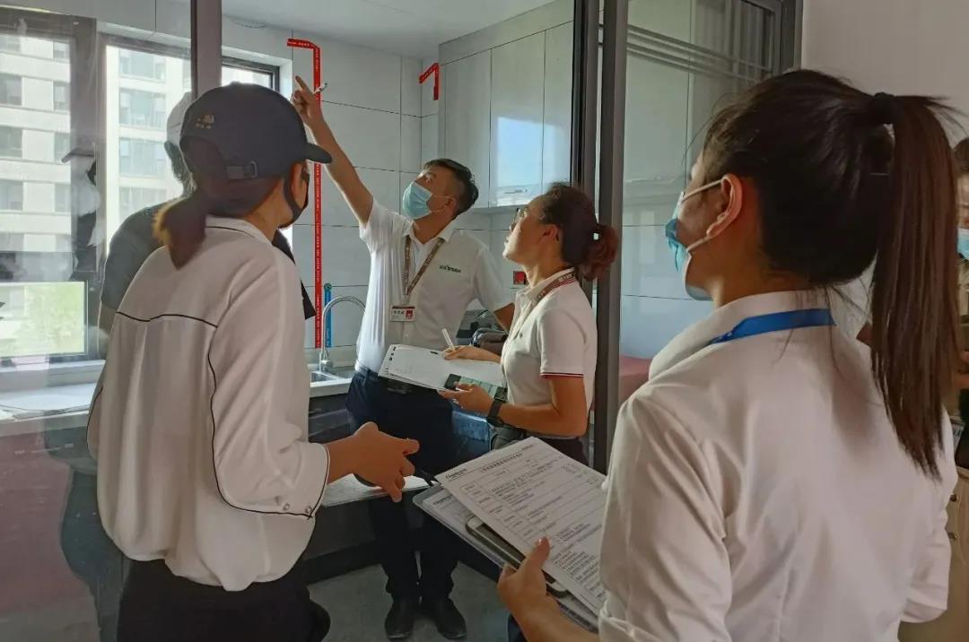 昌禾裝飾【中海悅府】工地聯(lián)檢丨鏡頭紀(jì)實(shí)，讓每個(gè)工地都禁得住考驗(yàn)！