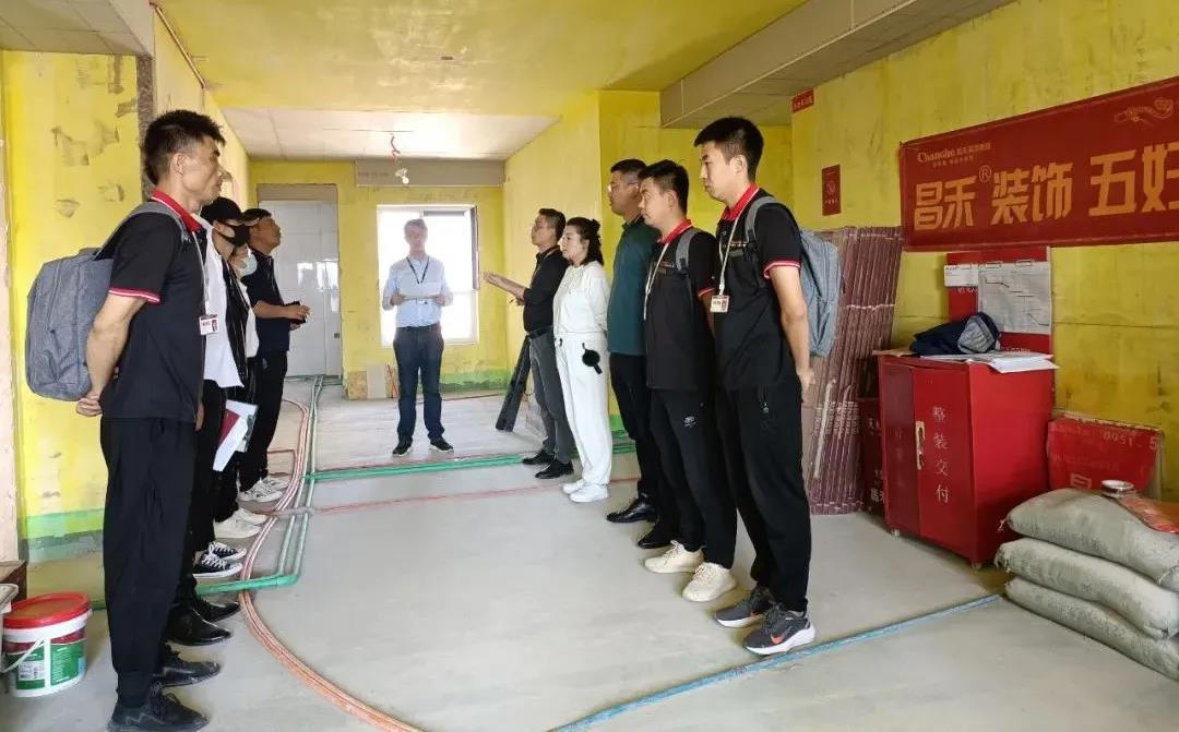 昌禾裝飾【鳳凰華府】工地聯(lián)檢丨鏡頭紀(jì)實(shí)，讓每個(gè)工地都禁得住考驗(yàn)！