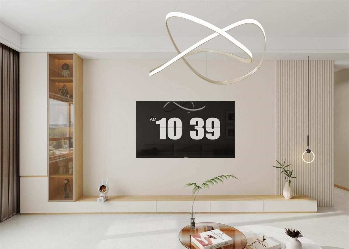 魯銀瀧璽126㎡ | 溫柔感溢出屏幕！『簡約+奶油』看一百遍也不膩