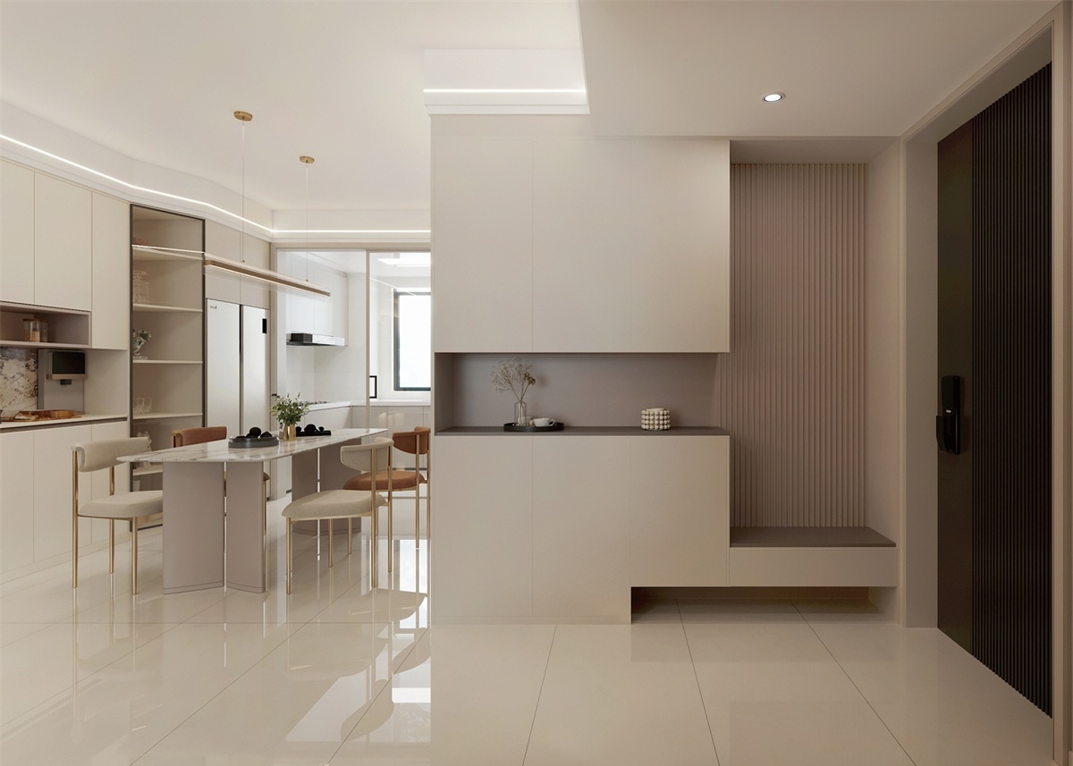 中海河山郡 | 聽勸！裝修少看點(diǎn)網(wǎng)紅設(shè)計(jì)，119㎡簡約風(fēng)小家溫馨又耐看！