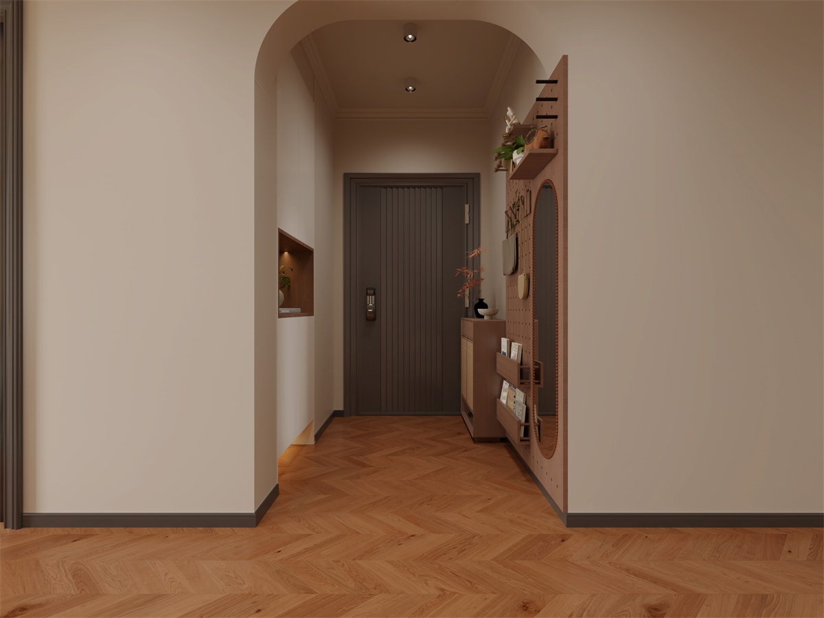 閱海萬家110㎡ | 奇葩戶型爆改中古風(fēng)治愈美家！推門第一眼就驚艷！