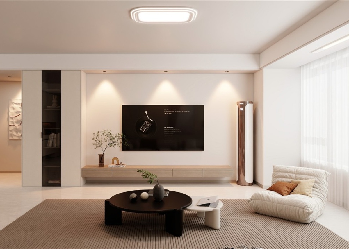 寧房云筑129㎡ | 不知道裝什么風格，就試試現(xiàn)代簡約風吧，不踩雷首選！