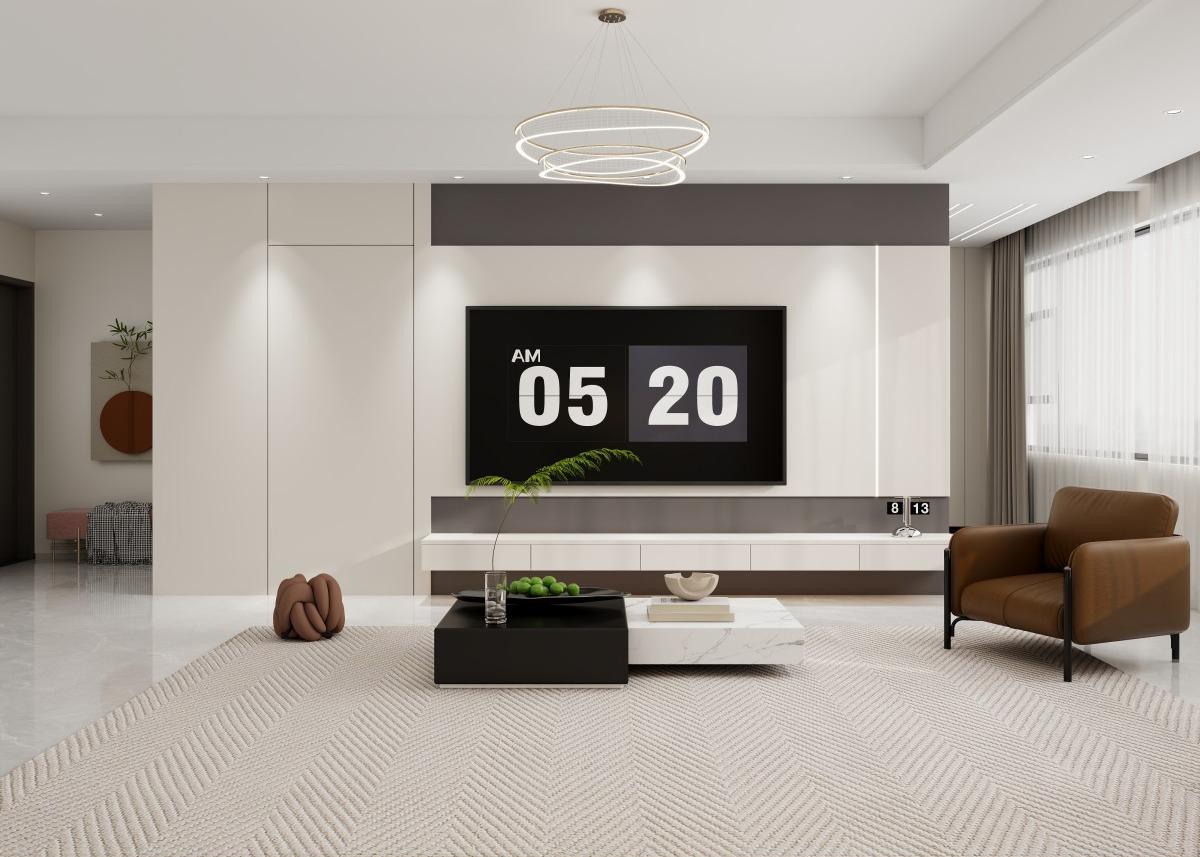 玉庭華府 | 135㎡現(xiàn)代簡約風，給生活做減法，舒適加倍！