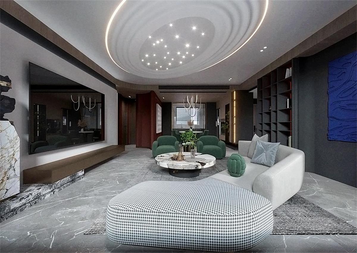 中海九樾143㎡ | 你不敢嘗試的暗黑系混搭風(fēng)，到底有多炫酷？！