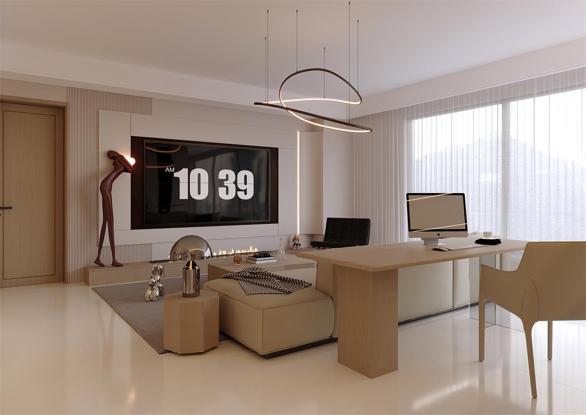 民生北府143㎡ | 奶白+原木打造的極簡主義家，不是豪宅但很好宅~