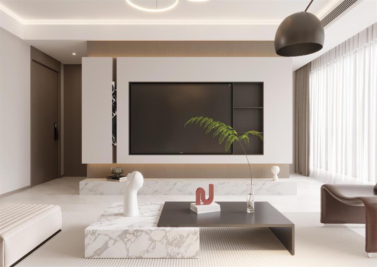 萬科錦曜143㎡ | 中性色調的自然風之家，慢生活的氛圍徹底治愈我了！