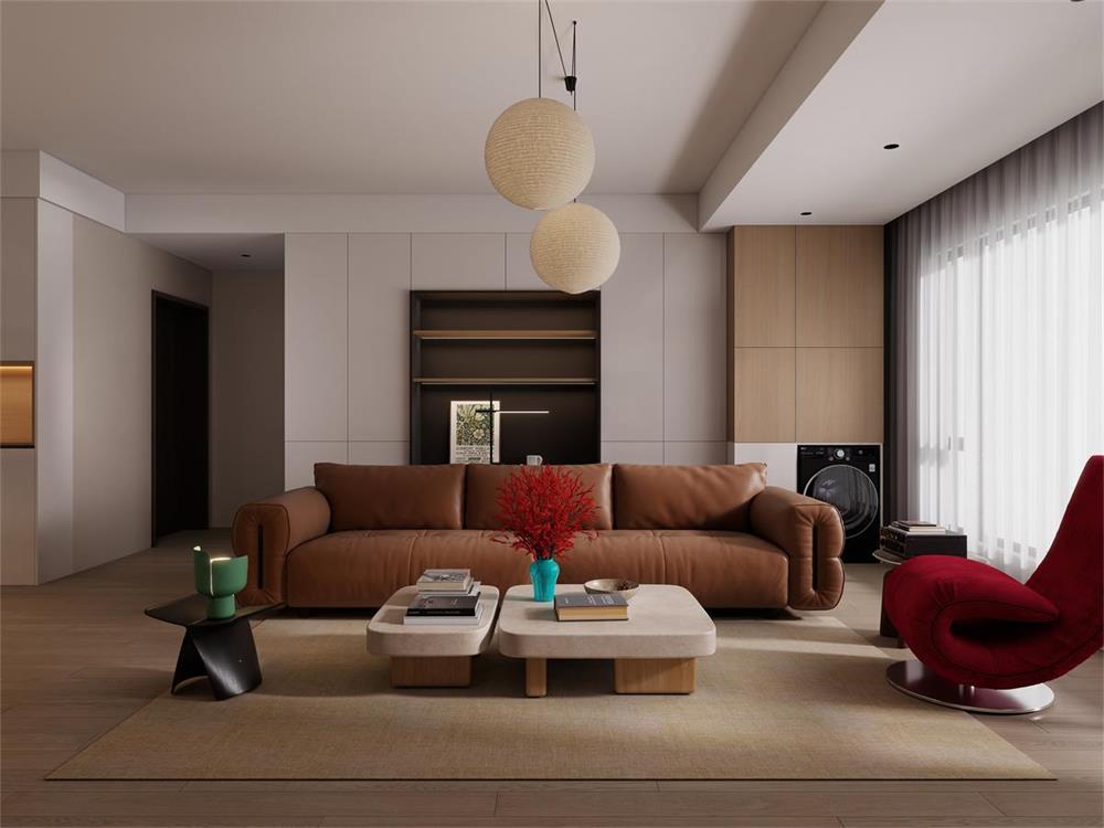 萬科翡翠湖望149㎡ | 時髦度拉滿的混搭風(fēng)！這個家美得一點都不低調(diào)