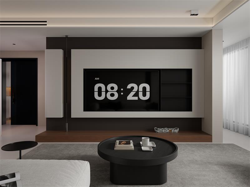 北郡府136㎡ | 不跟風(fēng)、不網(wǎng)紅，這個(gè)高智感的意式極簡(jiǎn)家，百看不厭！