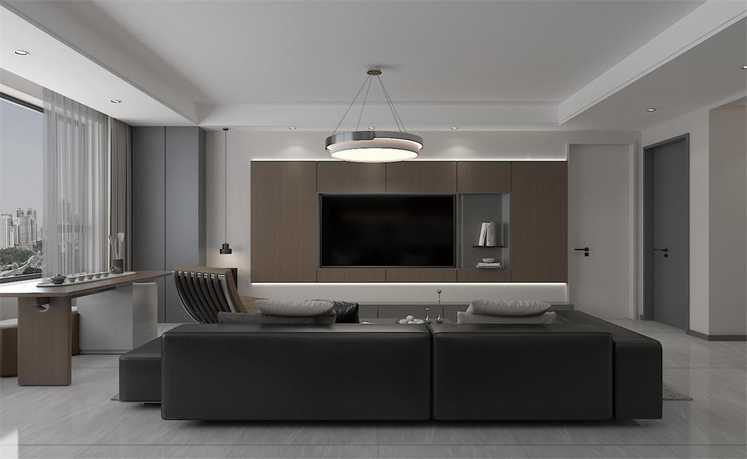 閱麓和院128㎡ | 極簡黑白灰的家，高級卻不高冷！