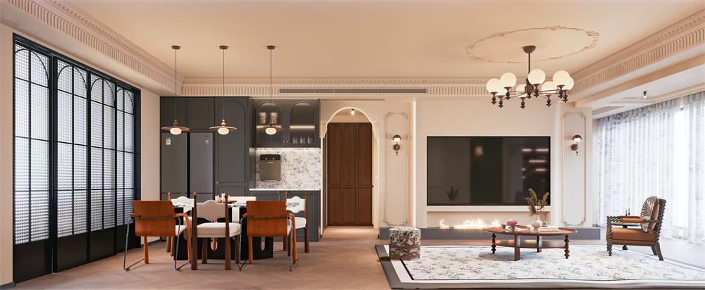 中梁印168㎡ | 絕美法式復(fù)古風(fēng)！二人一貓裝滿日常的松弛與浪漫~