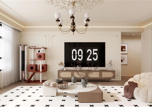 盛世西城130㎡ | 住進(jìn)這個(gè)中古奶油風(fēng)的家，推門(mén)那一刻幸福感爆棚！