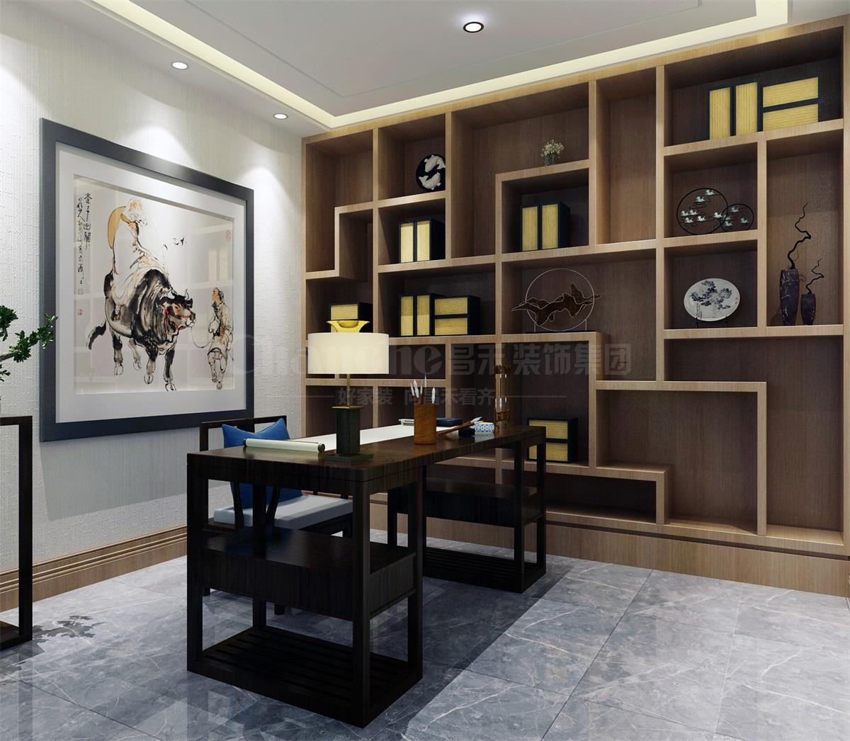 書房和接待茶室散發(fā)著淡淡的茶香，只需心境空靈，少幾分濃墨重彩，多幾分雅致清寧，并在此感悟生命的智慧。